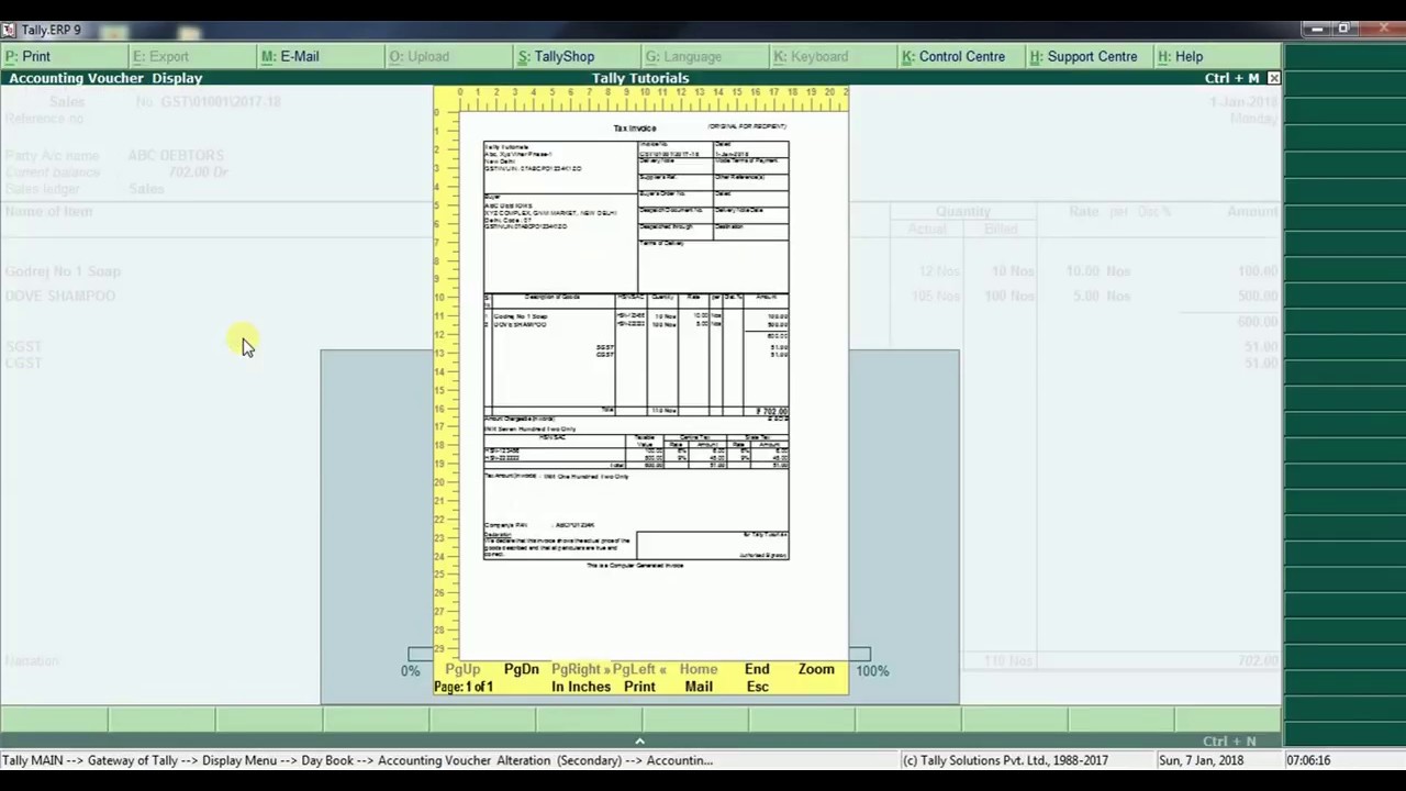 how to print multiple invoices in tally original what is a invoice used for