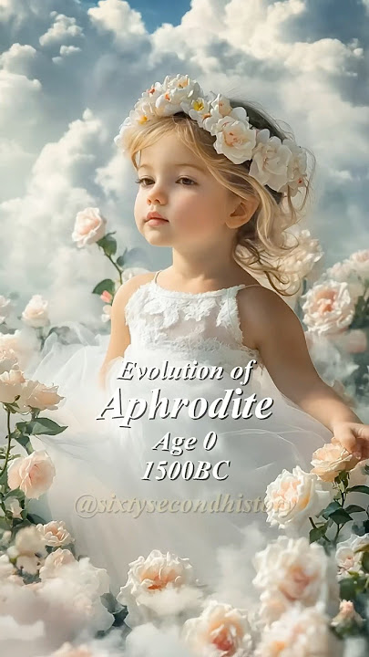 Evolution of Aphrodite #evolution #historytok #aphrodite #greakmythology #ancientgreece #greekgods