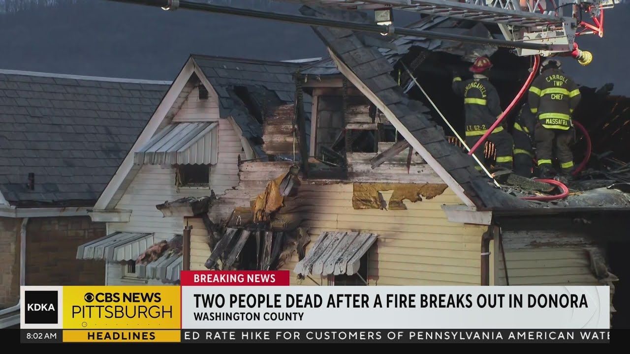 Source: 2 people dead after house fire in Donora - YouTube