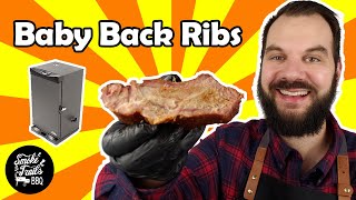 How to Smoke Baby Back Ribs in the Masterbuilt Electric Smoker (With Kosmo's Q BBQ Rib Glaze)
