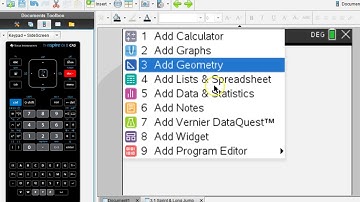 3.1 Making a scatterplot on the TI-Nspire CX