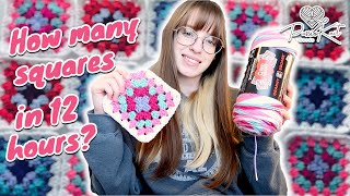 How many granny squares can I crochet in ONE day?