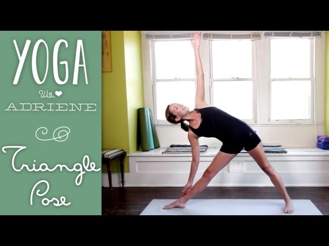 Triangle pose | Yoga poses for beginners, Essential yoga poses, Yoga poses