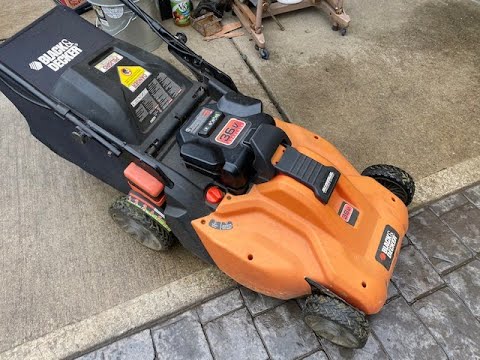 BLACK & DECKER 36-Volt Mower Battery at