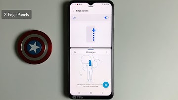 2 How to split the phone screen on Samsung A23 Android 12 One UI 4.1