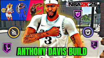 NBA 2K25 ANTHONY DAVIS BUILD. THE BEST POWER FORWARD BUILD* CURRENT/OLD GEN*