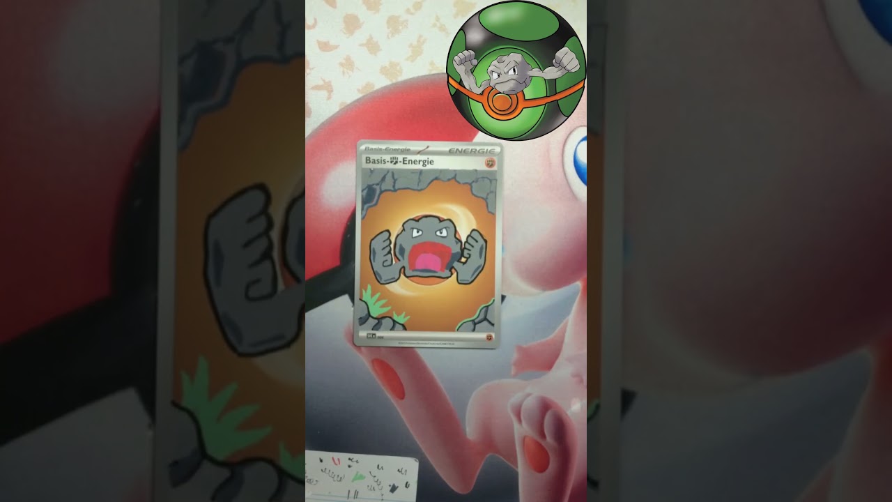 Custom Pokemon Card - 074 Kleinstein