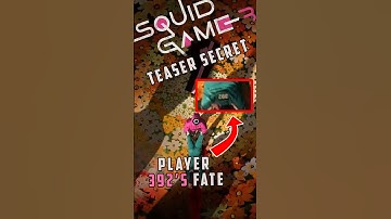 "Squid Game 3 Teaser Secret: Player 392’s Fate Revealed! 🚨
