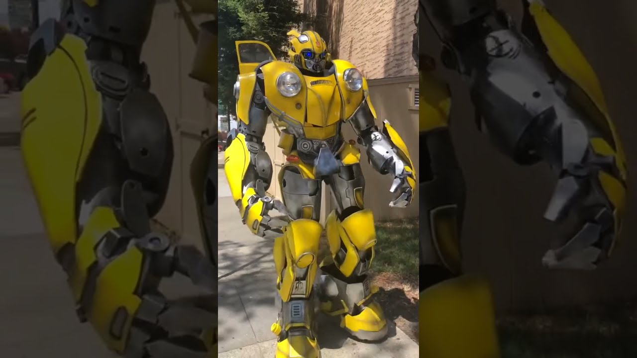 Bumblebee💛 #bumblebee #transformers #rollout #avto #rollout #cosplay #cosplayer #costume #fy #shorts