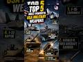 🇺🇸 Top 5 Most Powerful USA Military Weapons 🔥#shorts #shortvideo