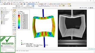 Metallic box- shaped damper under cyclic loading Abaqus