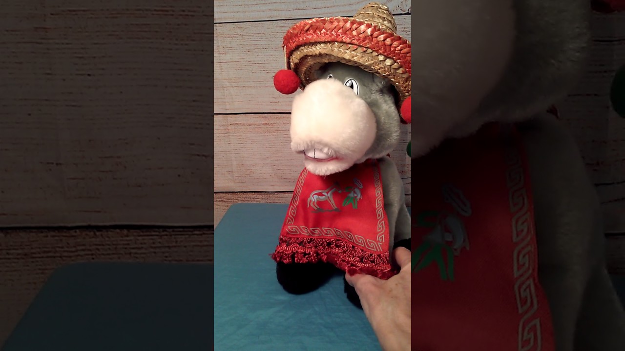 dominick the donkey singing stuffed animal