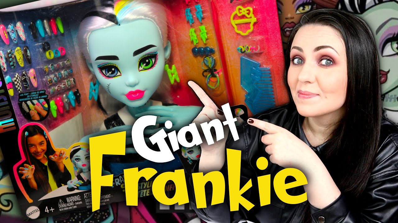 I MADE THIS GIANT DOLL LOOK REAL! / BIG FRANKIE STEIN DOLL REPAINT