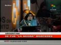 Fallece Mercedes Sosa "la  Negra" Adiós a la cantora de América Latina su voz no se apagará