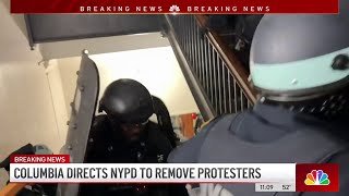 NYPD arrests around 100 protesters at Columbia University | NBC New York
