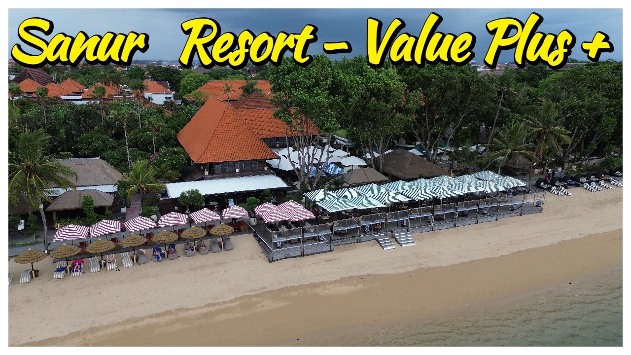 🏝Это лучший по соотношению цены и качества пляжный курорт в Сануре? Пури Сантриан, Бали.