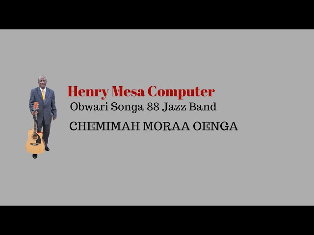 Chemimah Moraa Oenga by Henry Mesa Computer class=