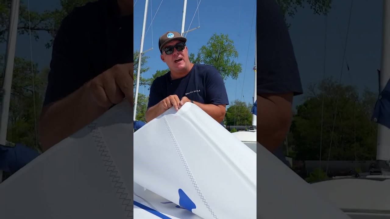 Stop Ruining Your Mainsail ⛵ #Sailing #Batten