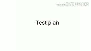 Software testing- Test plan