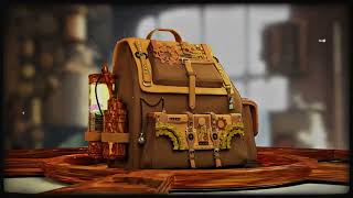 Steampunk bag - Video Animation