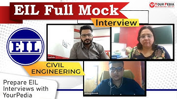 EIL Full Mock Interview | CE | Actual EIL Interviews Asked Questions | Prepare with YourPedia