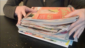 Asmr - Recipe Magazines - Show and Tell - Softly Spoken