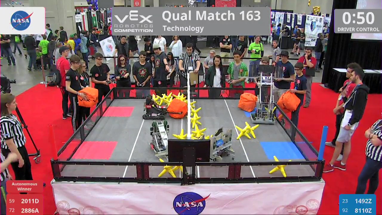 2017 VRC Tech Q163 - 2011D 2886A vs 1492Z 8110Z - 29 to 26