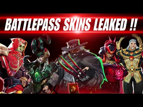 MARVEL RIVALS Season 1 Battlepass Leaks | Season 1 Battlepass skins Marvel Rivals