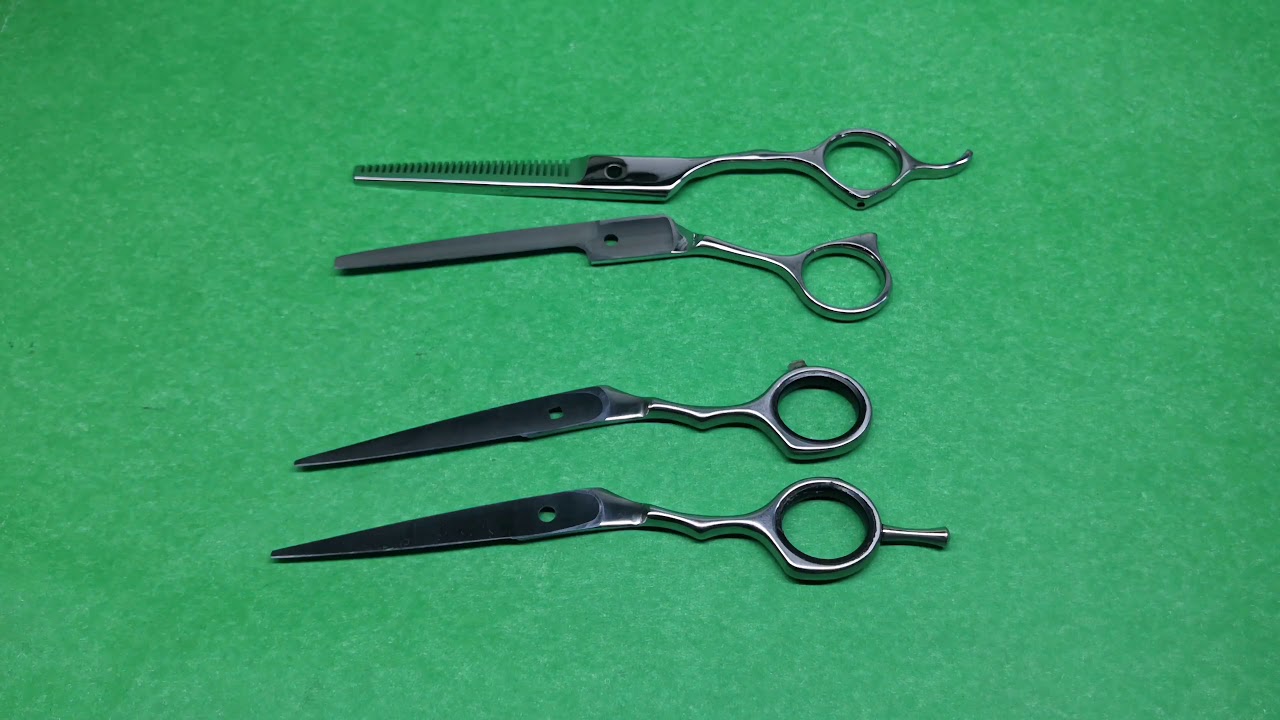 Заточка парикмахерских ножниц... - YouTube