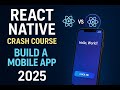 React Native Crash Course 2025: Build a Mobile App with Expo Beginner Friendly #coding