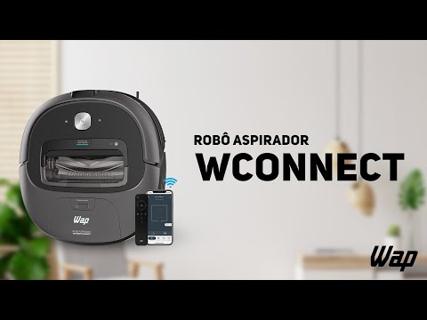 Robô Aspirador WAP ROBOT WCONNECT