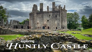 Exploring Huntly Castle - Palace of the Gordons - Aberdeenshire, Scotland
