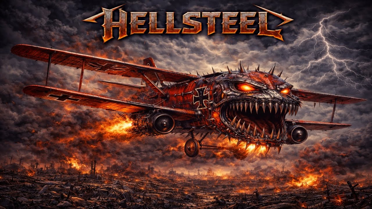 HELLSTEEL — IRON DEMON SQUADRON ( Heavy Metal ) 