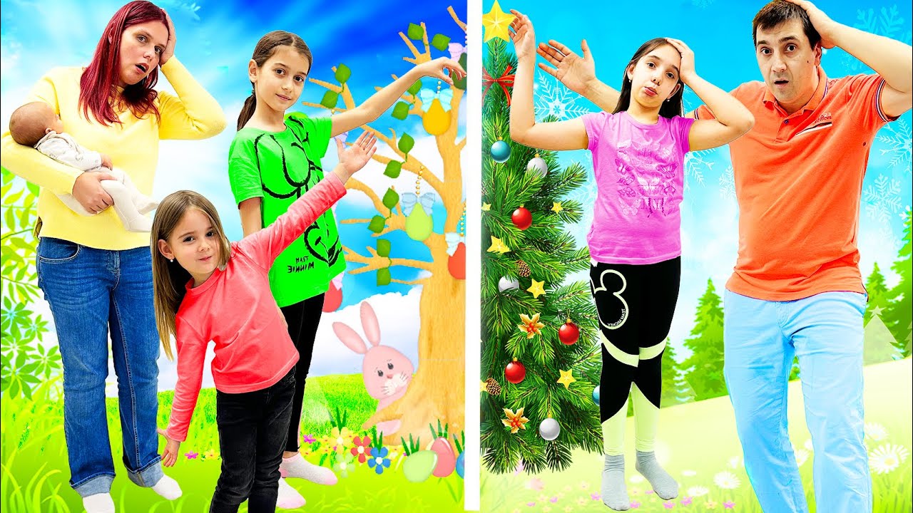 ⏰ 24 HOURS 👩🏻 MOM MESSES UP THE HOLIDAYS 🐰 EASTER or CHRISTMAS