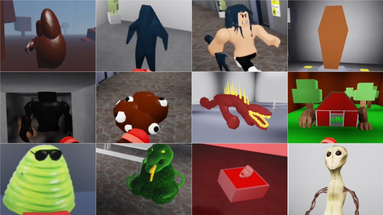 SCP MONSTER'S AND SCP MONSTER'S GAME🎮 BEST MONSTER'S in video