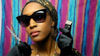 ASMR Roleplay - Getting your haircut ✂️ as Black Panther 💜 Soft Spoken