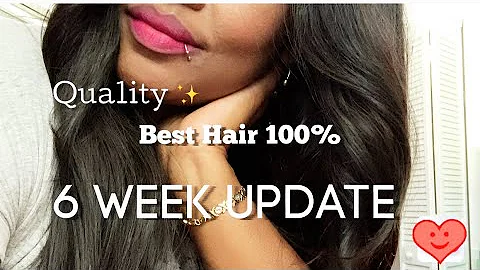 Paulines Hair  review 6 - 7 weeks update BEST HAIR 2020 pee-Ology