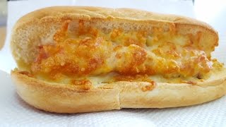 Cheesy Hot Dog Bun