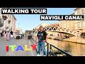 Navigli Canals Italian Atmosphere Relaxing Walk in Milan  mp3