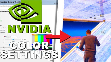 The BEST Fortnite NVIDIA Control Panel Color Settings + Game Color Settings (FORTNITE REMIX)