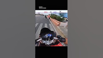 Skill Or Luck ☠️ 🗿 #shorts #ktm #motovlog