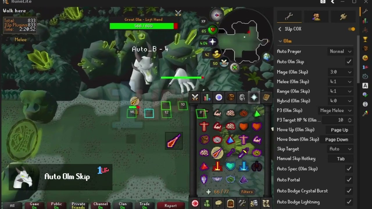 Auto Olm Skip