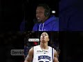 Mario Chalmers reacts to his iconic shot in the 2008 National Championship game 🔥 @HomeDepot