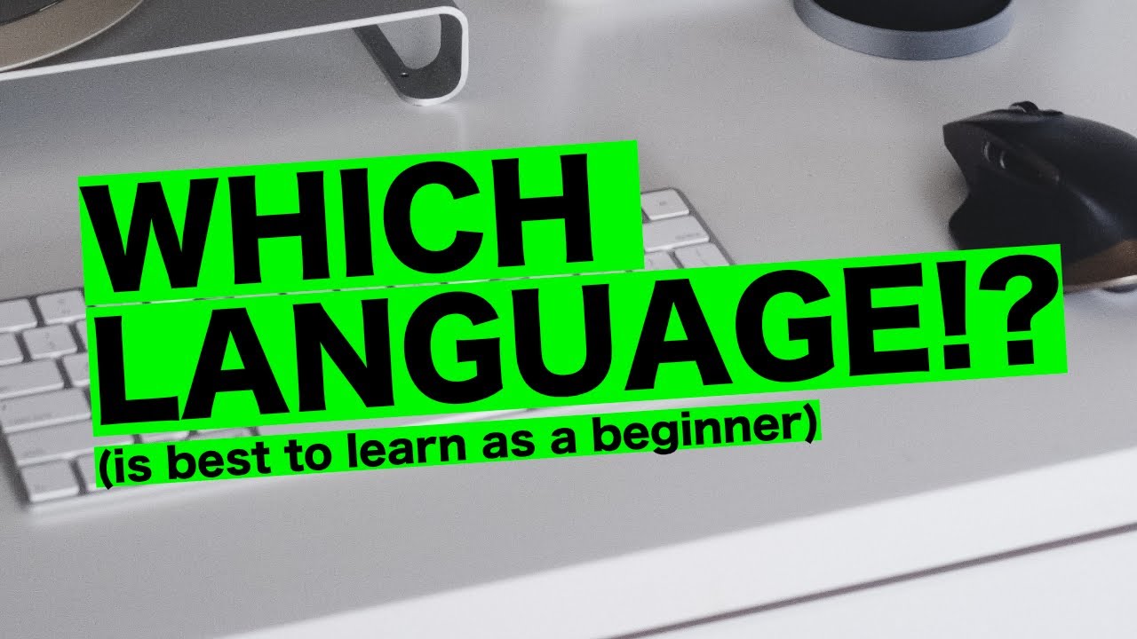 Which programming language should you learn first? - YouTube