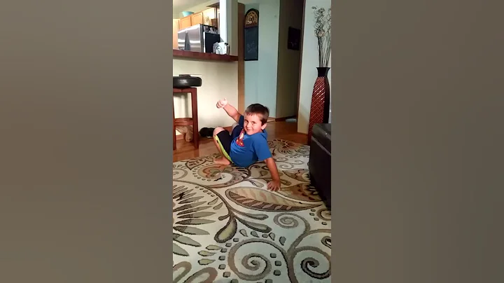 Boy dancing