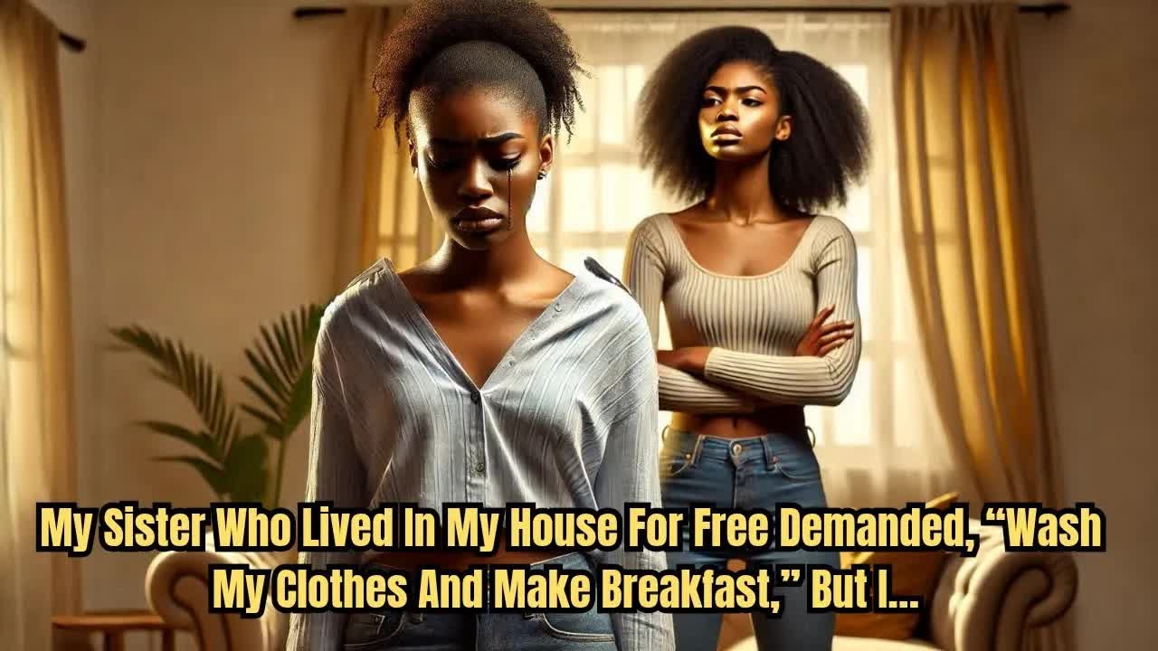 My Sister Who Lived In My House For Free Demanded, “Wash My Clothes And Make Breakfast,” But I…