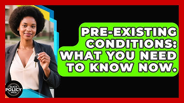 Pre-existing Conditions: What You Need To Know Now. - Black Policy Pros