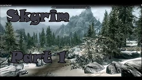 Escaping Helgen!! | Skyrim Lets Play Part 1