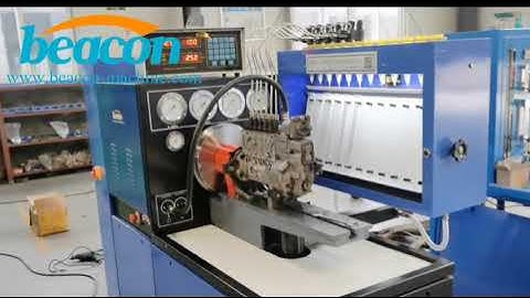 12PSB Test Diesel fuel injection video
