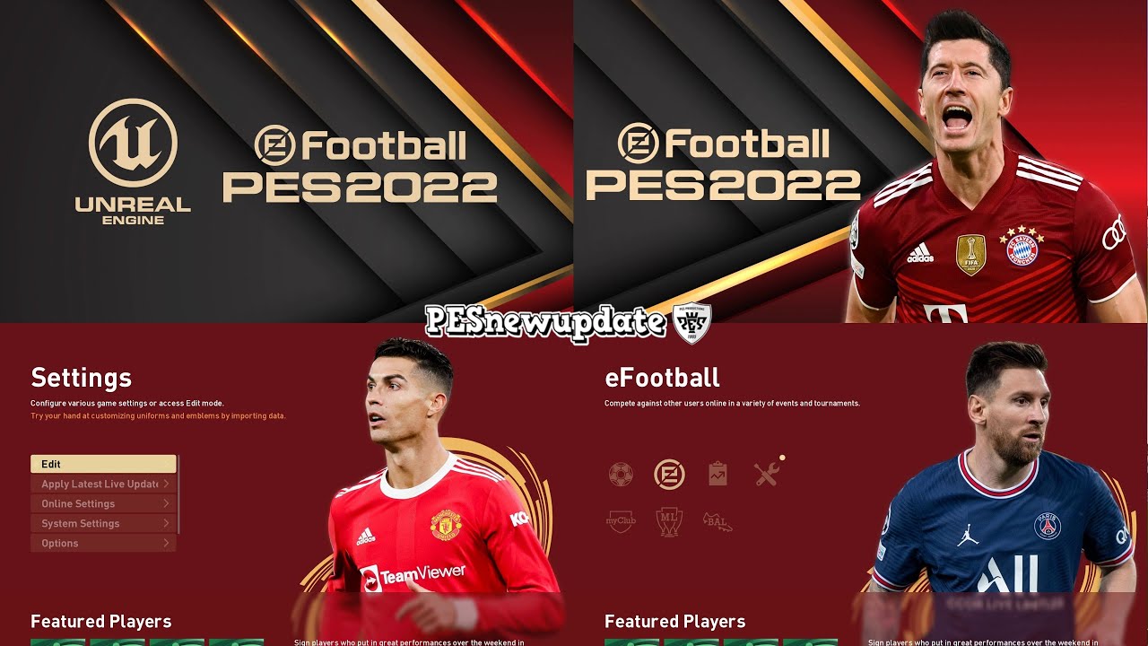 eFootball 2023 SEASON 1 CONCEPT V2 Menu by PESNewupdate ~